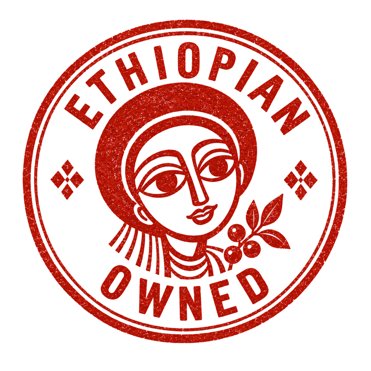 Ethiopian owned · illustrated seal